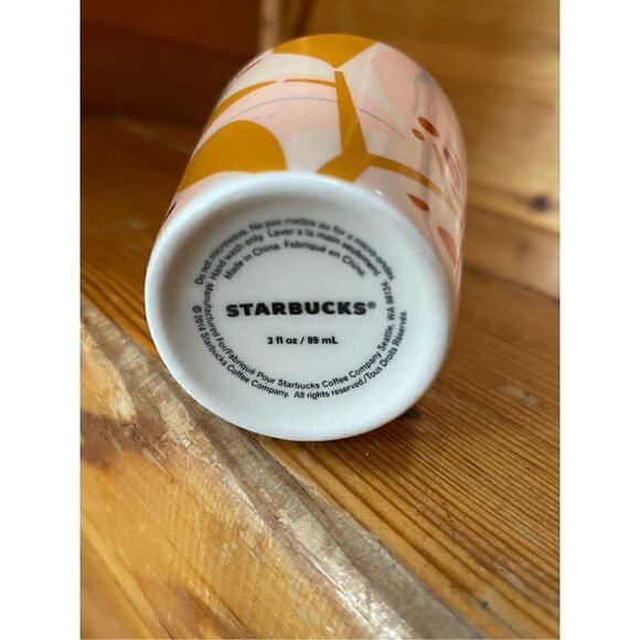 Starbucks 2015 Thanksgiving Blend Taster Cup 3 fl oz - Picture 4 of 4